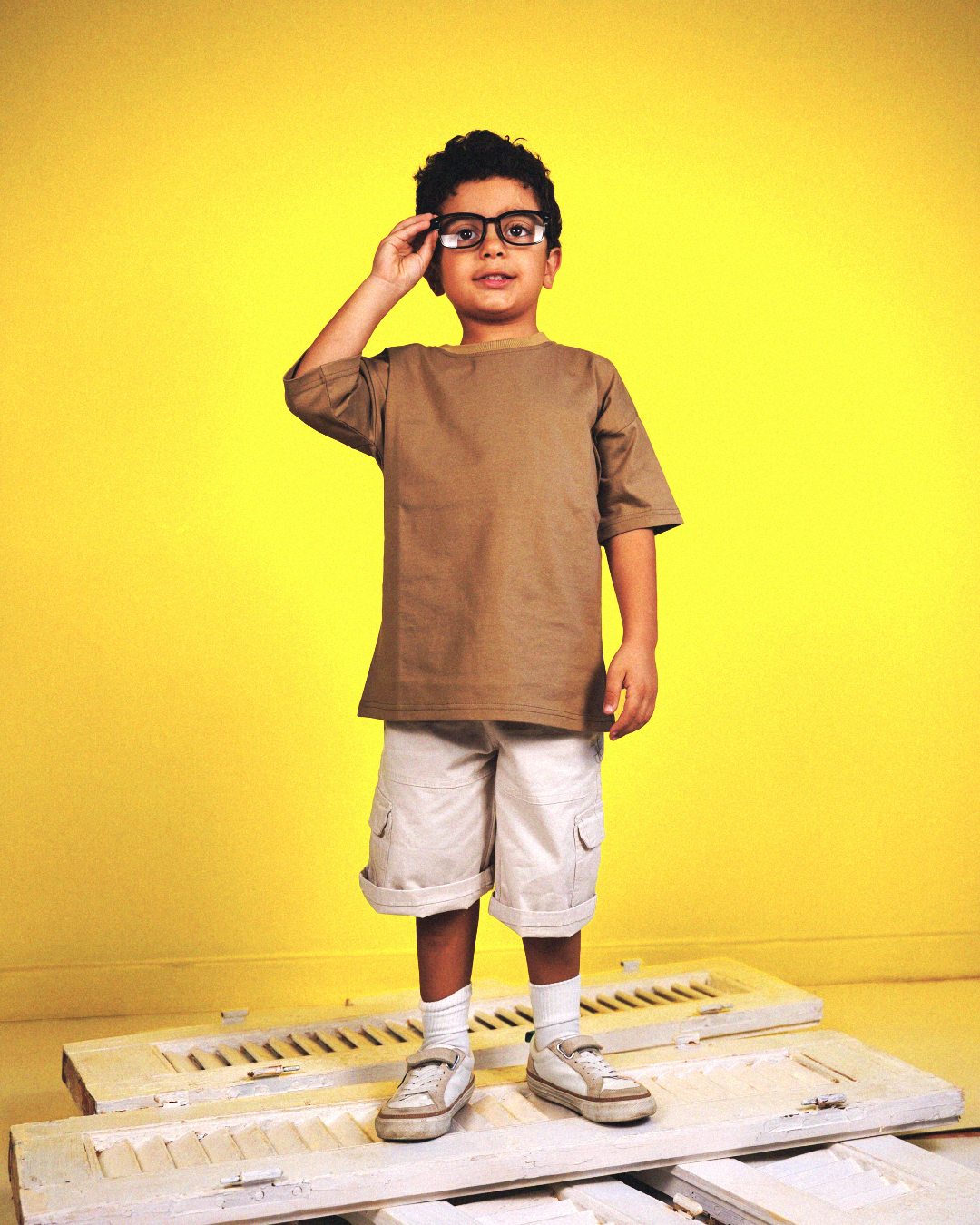 Tshirt - Camel Brown