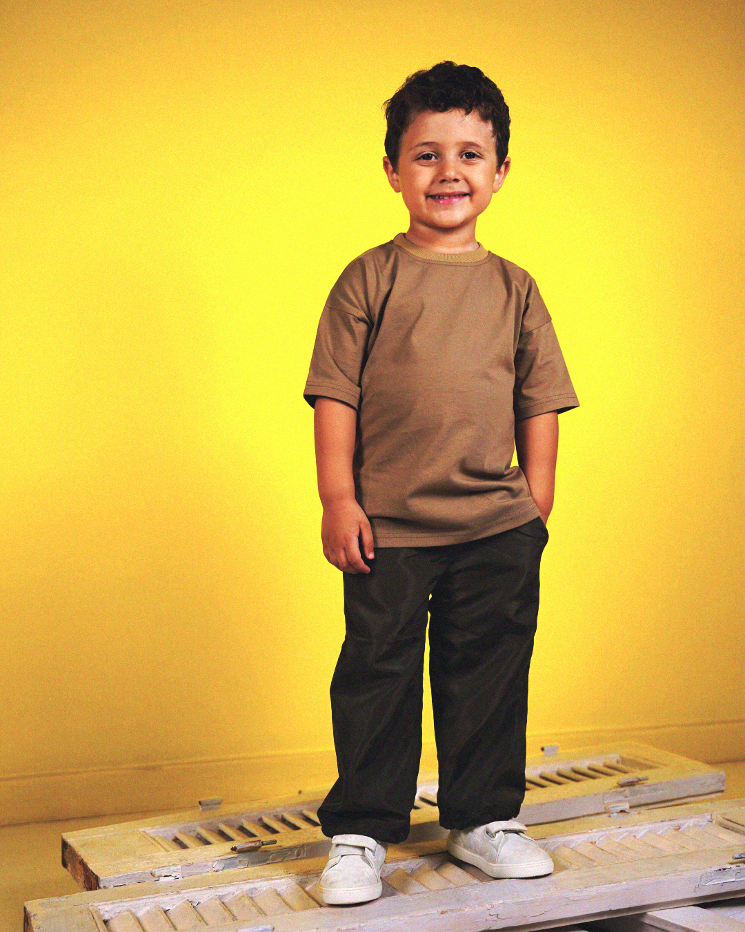 Tshirt - Camel Brown